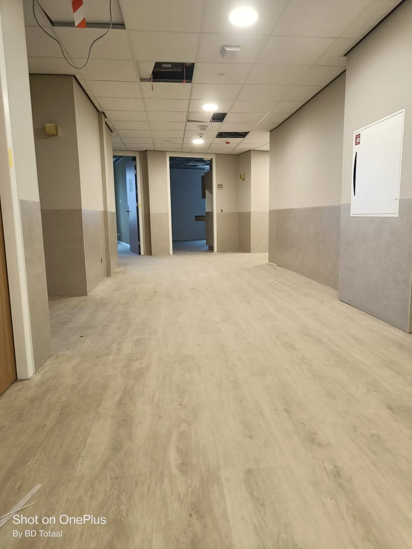 Overzicht van wandbescherming in zorggang